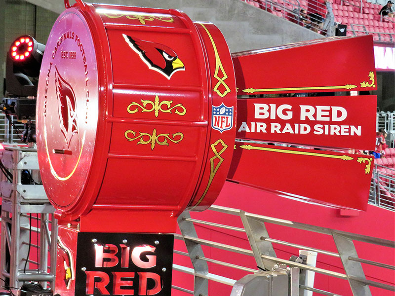 Big Red Air Raid Siren